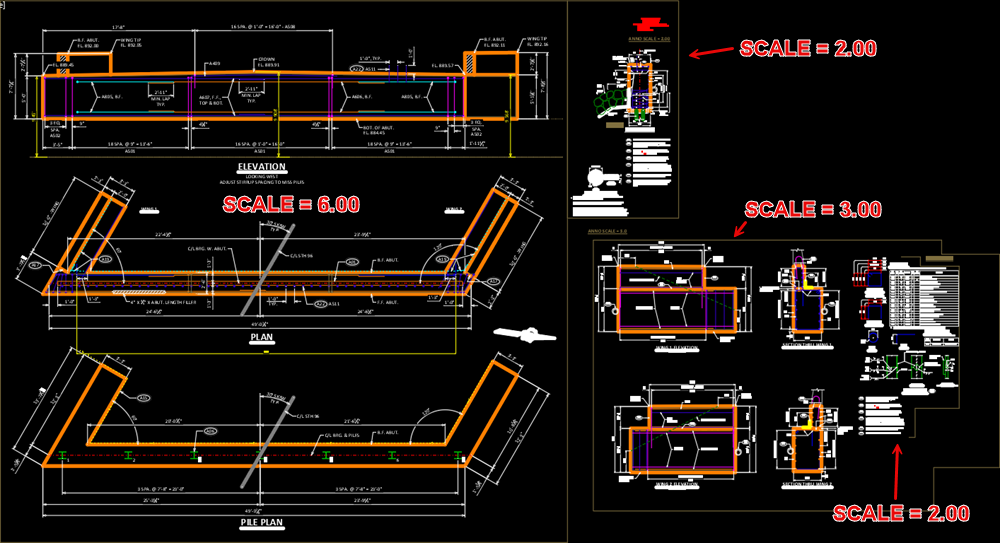 Substructure Model space organization