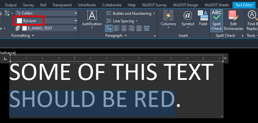 Change Font Color