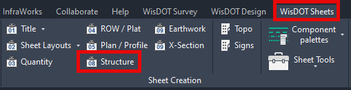 Structures Profile Button