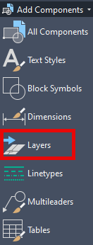 Layers Component group