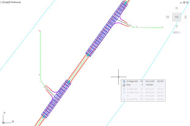 Rural intersection: setup corridor